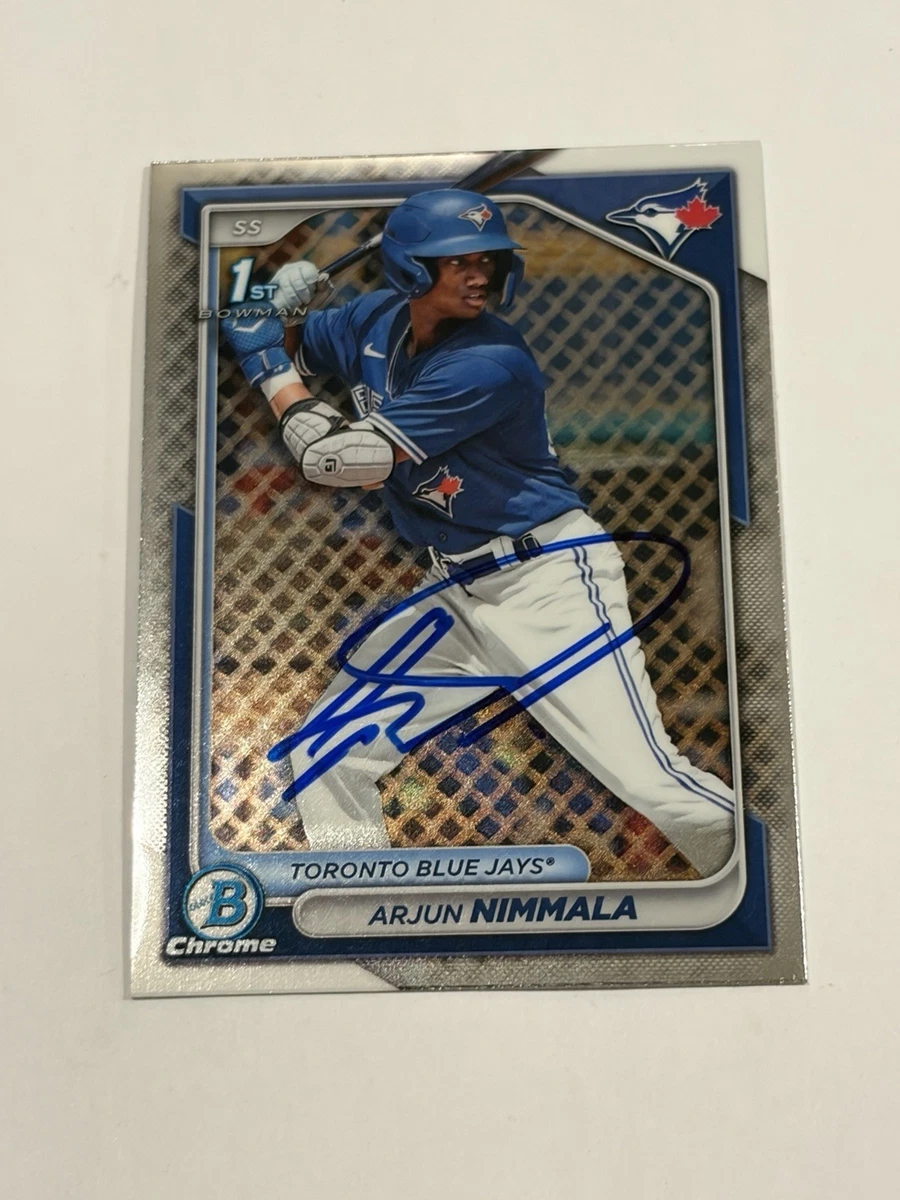 Bowman Toronto Blue Jays Baseball Autographed Sports Trading Cards