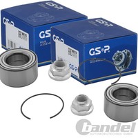2X GSP RADLAGER-SATZ Vorne Beidseitig Passend FÜR Hyundai Accent I10 KIA RIO