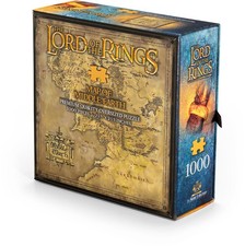 Lord of the Rings - Map of Middle-Earth 1000 Piece Puzzle New Toy Puzzle