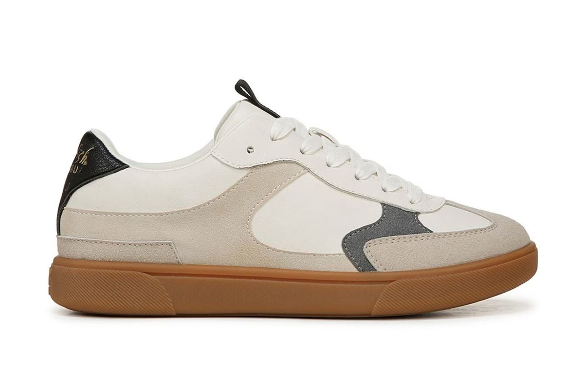 Blowfish Damen Tastic Weiße Sneaker Trainer Schnürschuhe Lässig