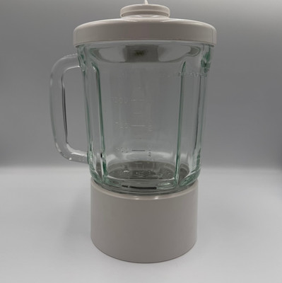 KitchenAid Blender KSB5WH White 40 oz 5 Cup Glass Replacement Pitcher & Blade