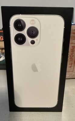 Apple iPhone 13 Pro Max 128gb Silver BOX ONLY no Accessories