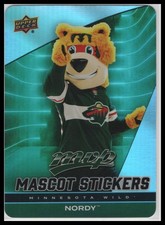 2025-26 Upper Deck MVP #MS-13 Nordy Mascot Stickers