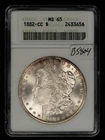 1882-CC $1 Morgan Silver Dollar - Carson City - Soapbox ANACS MS 65 - SKU-B5804