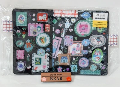 Hobonichi Techo 2026 A6 Original Cover Yumi Kitagishi White Cat Table Decoration