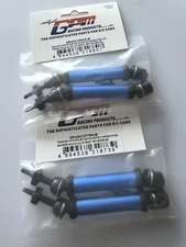 GPM Alu. + Steel Front + Rear CVD Drive Shaft for TRAXXAS RUSTLER 4X4 RC