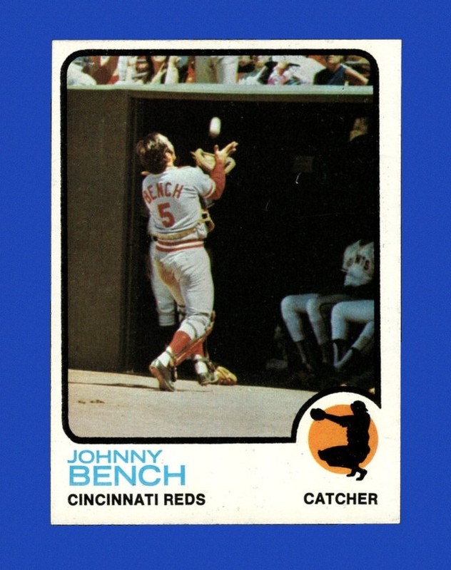 1973 Topps Set-Break #380 Johnny Bench NR-MINT *GMCARDS*