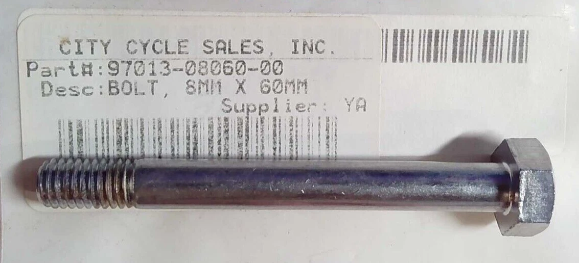 NOS Yamaha Bolt 97013-08060 NEW OEM | eBay