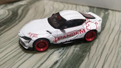 MINI GT 201 (no box no spolier) Pandem Toyota GR Supra V1.0 White