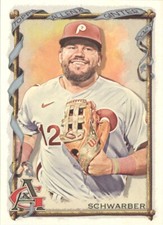 2023 Topps Allen & Ginter Kyle Schwarber Philadelphia Phillies #22