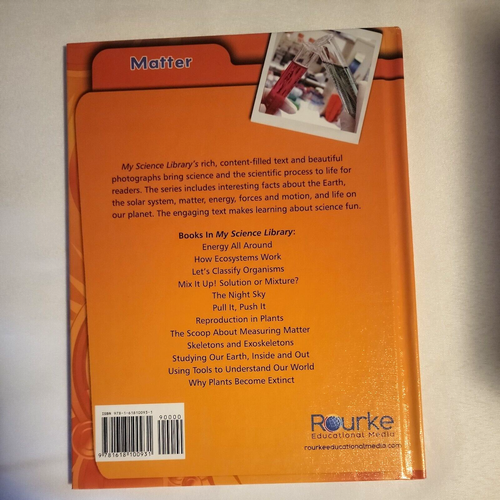 The Scoop About Measuring Matter My Science Library Book Very Good Condition Use - Imagen 5 de 5