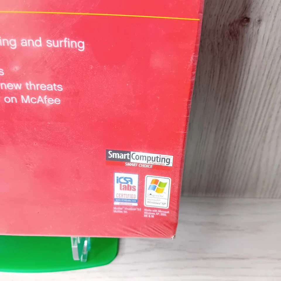 MCAFEE VIRUSSCAN 2005 VER 9.0 - RARE RETRO ANTIVIRUS SOFTWARE - NEW SEALED !! - Image 4 of 4