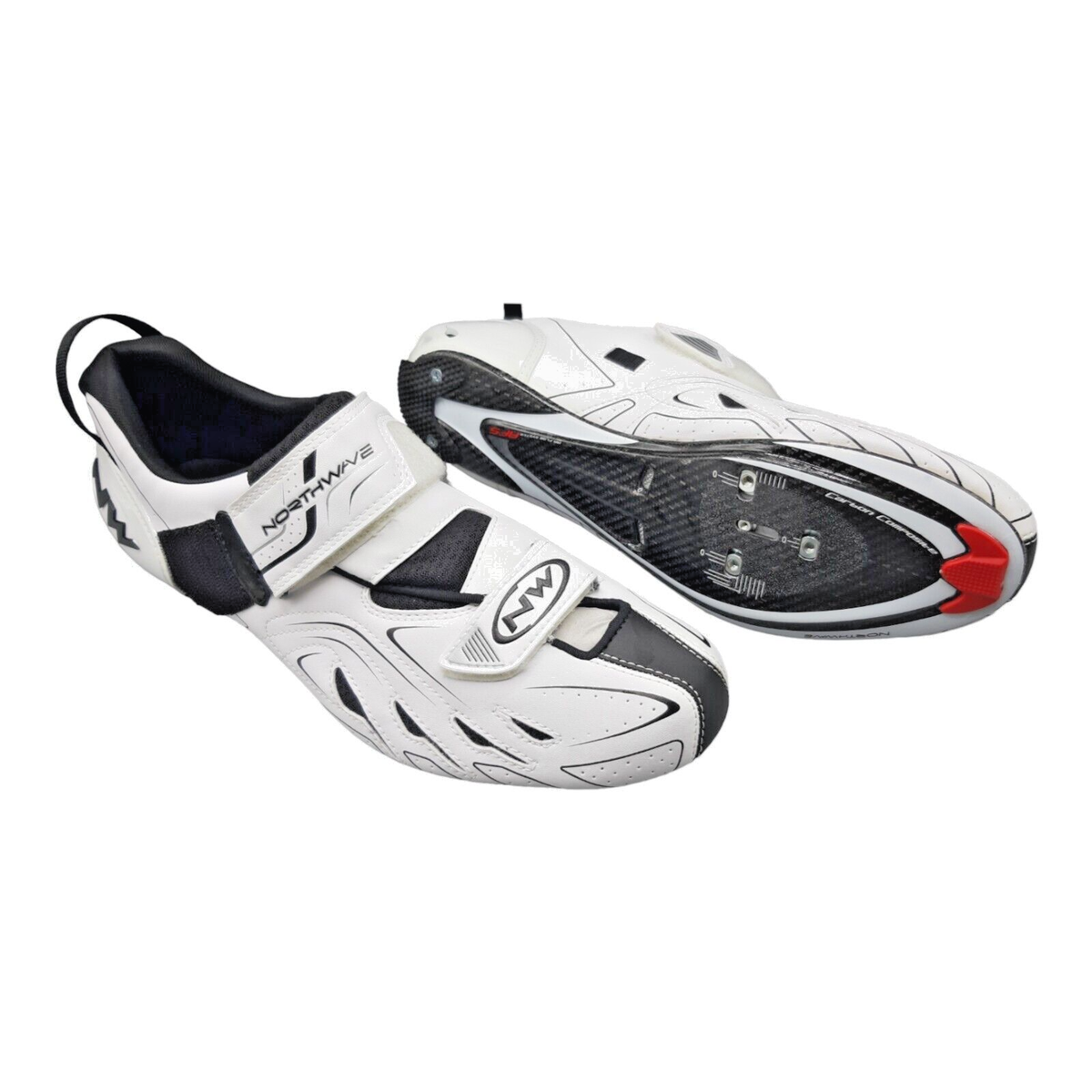 Northwave Tribute Carbon Triathlon Road Bike Shoes SPD SPD-SL Size - Main Image