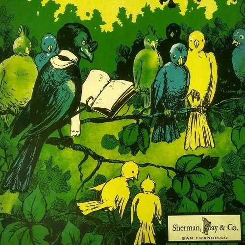 1930 Wedding of the Birds Tobias Anthropomorphic Preacher Vintage Sheet Music
