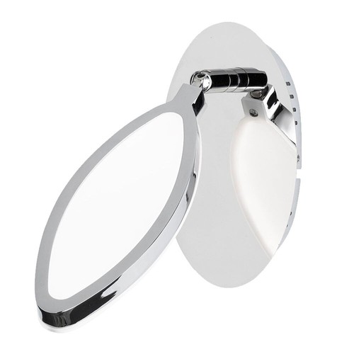 Lampada Da Parete Design LED Regolabile In Cromo Spot Mobile WOFI - Foto 2 di 11