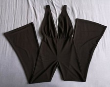 Subdued Women's Black Low-Cut Plunge Jumpsuit Size EUR 38 UK 10 New With Tags