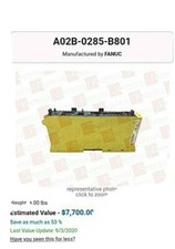 Fanuc Model A02B-0285-B810 Series 21 i-B System Host, Servo Controller