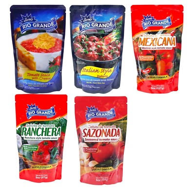 Rio Grande tomato sauce / Salsita de tomate que mas te gustan 8 oz