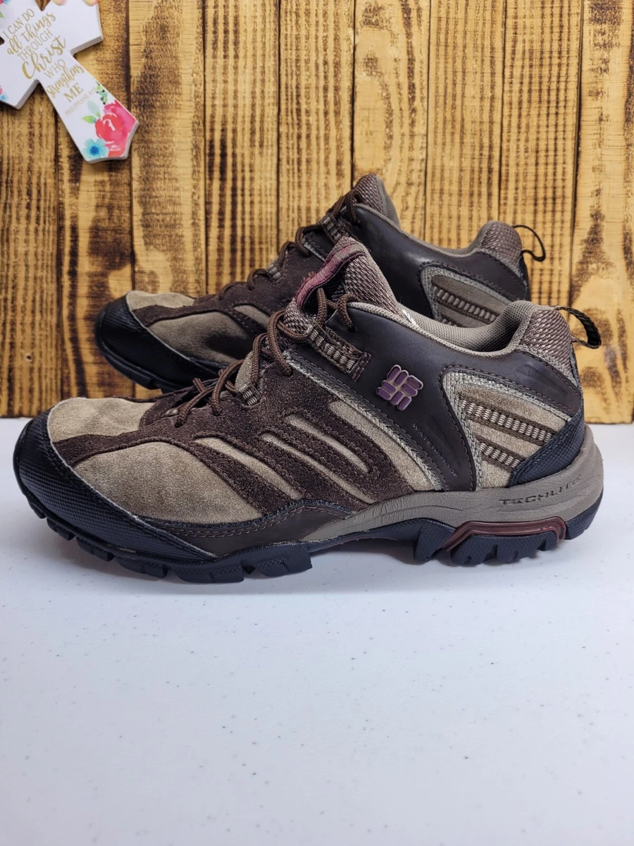 Columbia Techlite Waterproof Breathable Omni Tech Outdoor Women s Shoes Size7.5