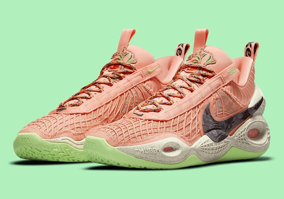 NEW NIKE COSMIC UNITY APRICOT ORANGE MENs Basketball 10.5  display picture 2