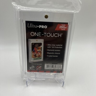 Ultra Pro One-Touch Thick Card 260pt Point Magnetic Card Holder UV Protection