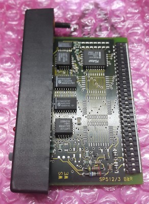 B&R BERNECKER & RAINER PLC CIRCUIT BOARD CARD ECFP128-0 REV 02.00 SP512/3 FP 128