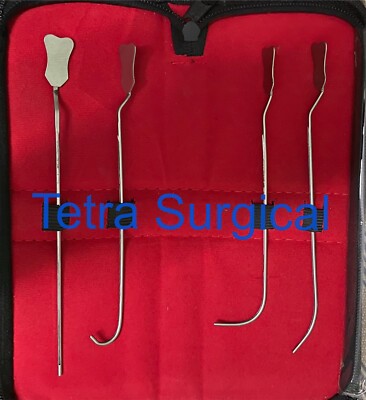Lockhart Mummery Fistula Probe With Hole ,Set of 4 Non magnet Stainless Steel