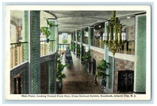 c1920s Crane National Exhibit Main Foyer Atlantic City New Jersey NJ Postcard