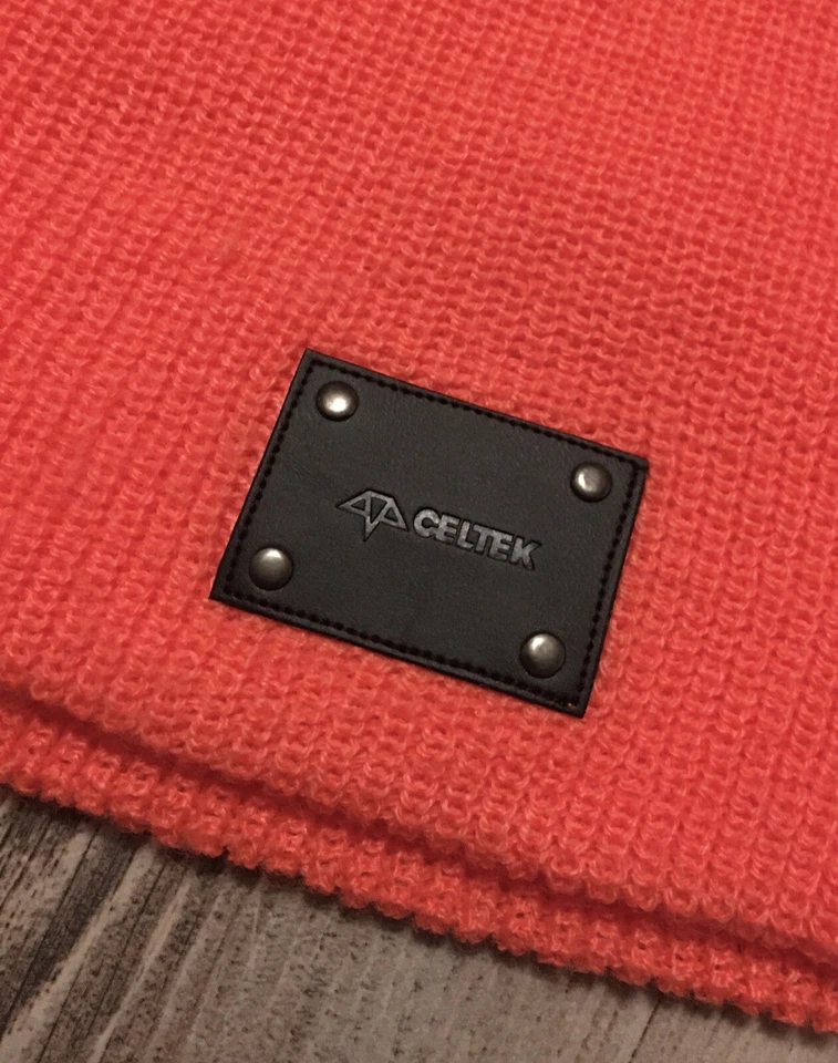 Gorro Celtek Mule, talla única para hombre, naranja de seguridad nuevo $32 Foto 2 de 4
