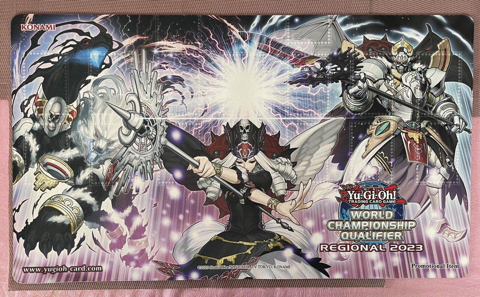 Yu-Gi-Oh! World Championship Qualifier Playmat: Topologic Bomber Dragon -  Konami Playmats - Playmats