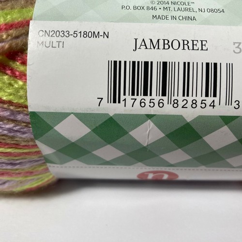 Stitch Studio Storybook Fanfare Yarn Jamboree Light Weight 3 Skeins Pink Purple - Picture 5 of 12