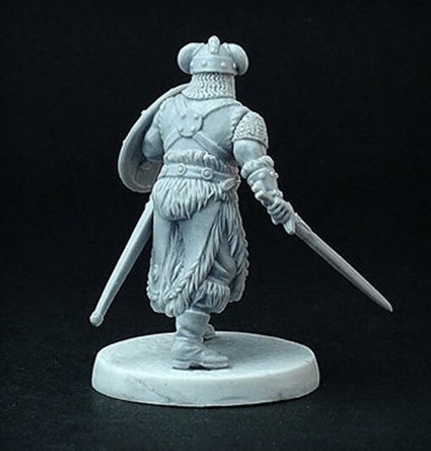 Dragon Slayer Miniature for DnD, fantasy wargame resin - Picture 6 of 6
