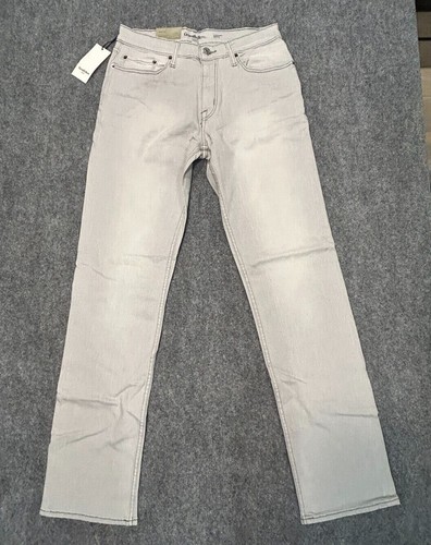Men's Straight Lightweight Jeans - Goodfellow & Co Light Blue & Gray Multi Sizes - Picture 19 of 20