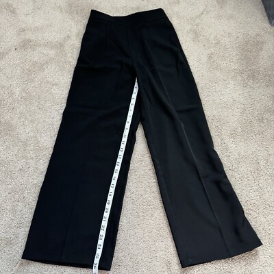 Women's Black Dress Pants, Wide Leg, High Waisted, Pockets | eBay Women's Black Dress Pants, Wide Leg, High Waisted, Pockets | eBay