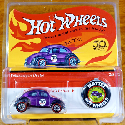 Hot Wheels 50th Anniversary Originals Redline Volkswagen Beetle VW