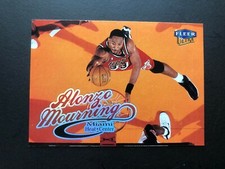 1999 ALONZO MOURNING Fleer Ultra Basketball Card # 4 Made in USA