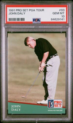 PSA 10 - 1991 Pro Set #93 John Daly (RC) - HOF *TEXCARDS* - Picture 1 of 2