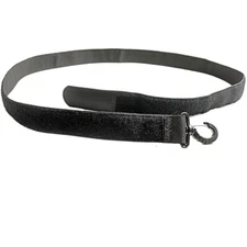 60" long x 1 ½” wide Velcro® Brand hook and loop fastening strap with snap hook