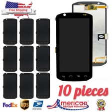 10pcs LCD Screen with Touch Digitizer Replacement for Symbol TC70 TC75 TC75X