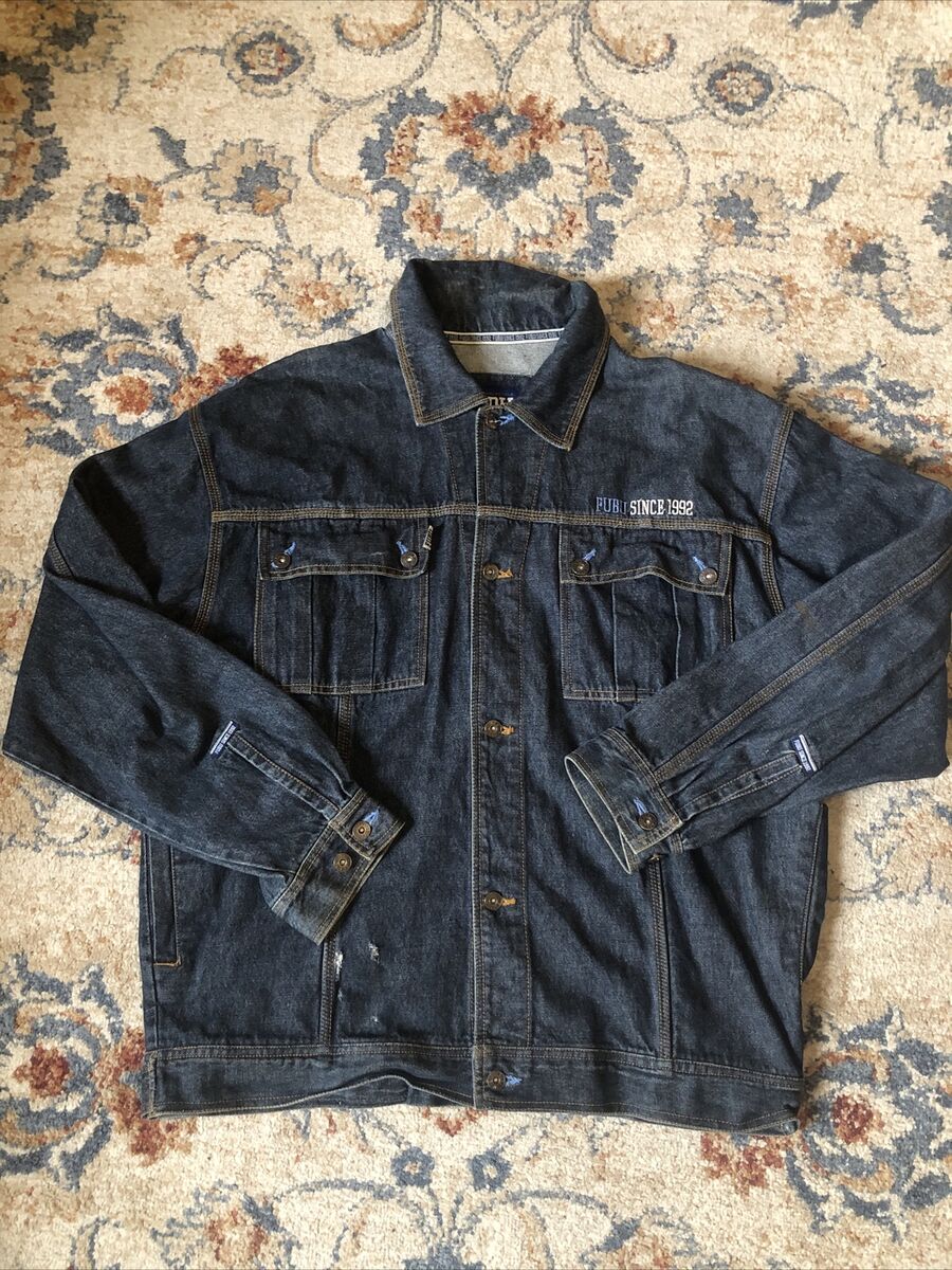 Vintage 2000s Y2K Fubu Denim Jacket Size Extra Large Hip Hop Vintage 2000s Y2K Fubu Denim Jacket Size Extra Large Hip Hop
