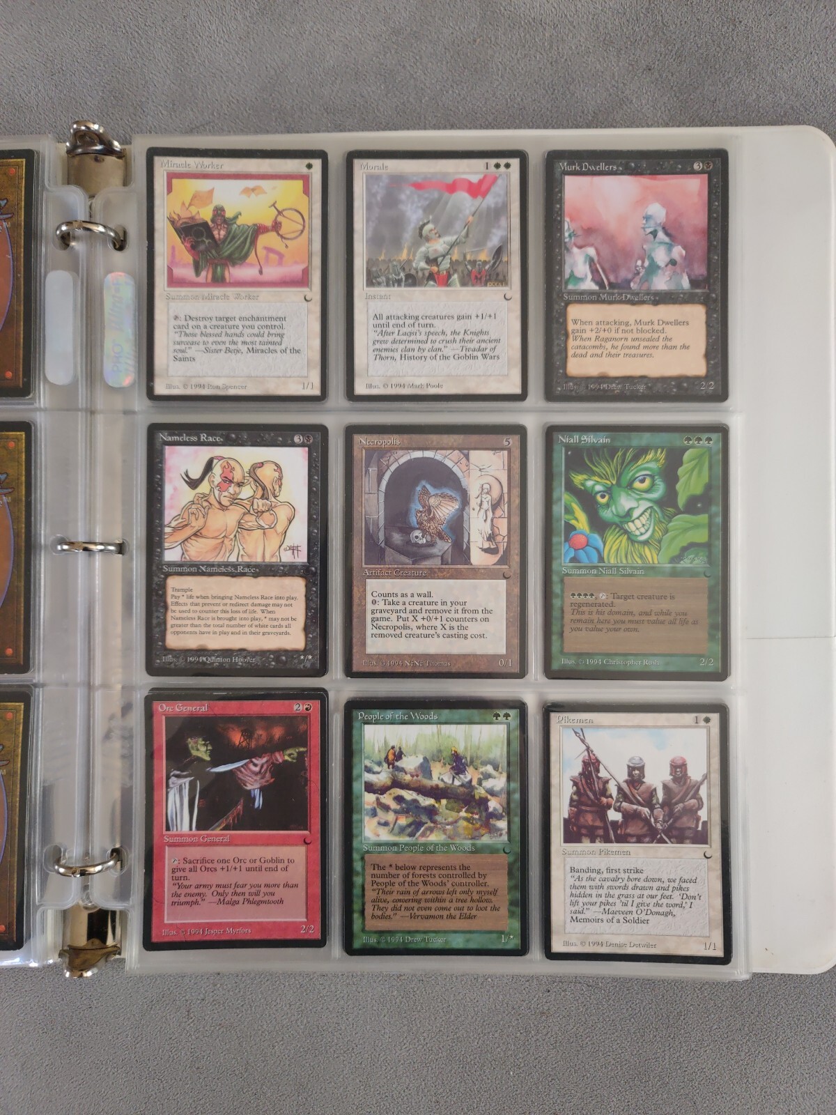 The Dark Complete Set MTG Magic the Gathering 1994 Vintage Legacy