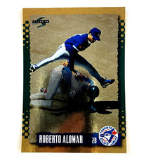 Roberto Alomar 1995 Score Gold Rush Parallel Card #2 Toronto Blue Jays