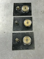 1 PAIR BOSTON GEAR BRASS G478-G&P BEVEL GEAR SET 48 PITCH 1/8" AND 3/16" BORE