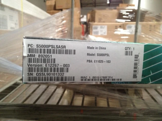 (NEW) Intel S5000PSLSASR, LGA771 Socket Motherboard E11025-103 ,E12267-003 - Image 4 of 4