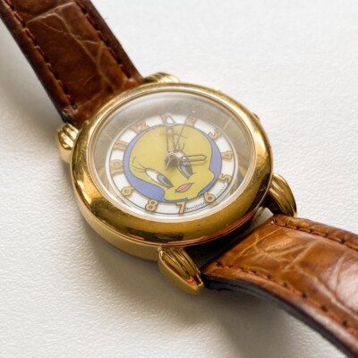 ?1995 WB x Armitron TWEETY stretchy band watch $_12.JPG?set_id=880000500F main image 2