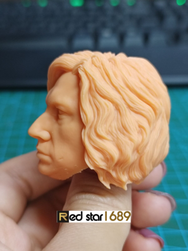 1:18 Adam Driver Samurai Head Sculpt For 3.75 '' Male Soldier Figure Model - Picture 1 of 6