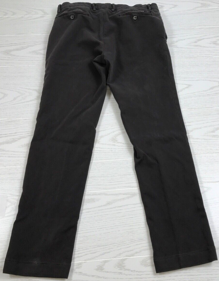 Masons Chino Pants Mens 32x32 Brown Straight Leg Regular Fit Italian Preppy