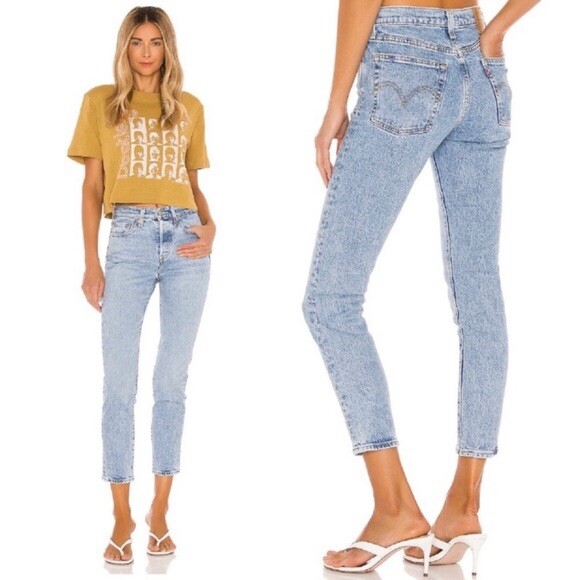 Levis Premium Wedgie Icon Jeans in Tango Light womens… Gem