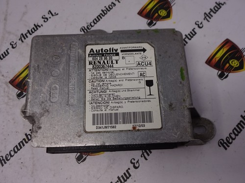 Airbag Steuergerät Renault Megane 8200367444 604289600 AC 604289600AC
