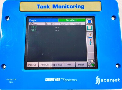 SURVEYOR SYSTEMS SCANJET ARISTON TANK MONITORING DISPLAY UNIT TDU REV ...